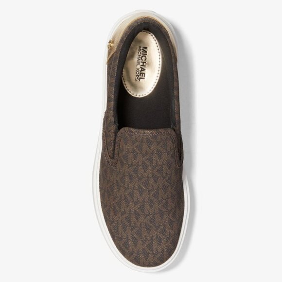 MICHAEL Michael Kors Emmett Logo Slip-On Sneaker - Picture 4 of 5